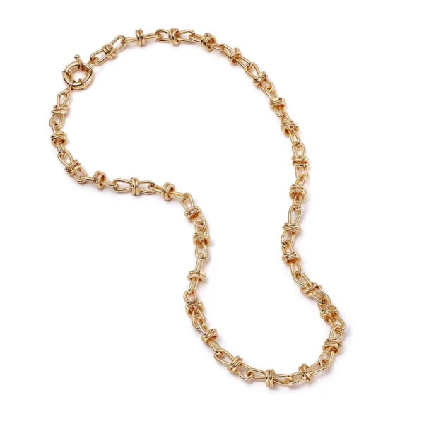 Polly Sayer Knot Chain Necklace